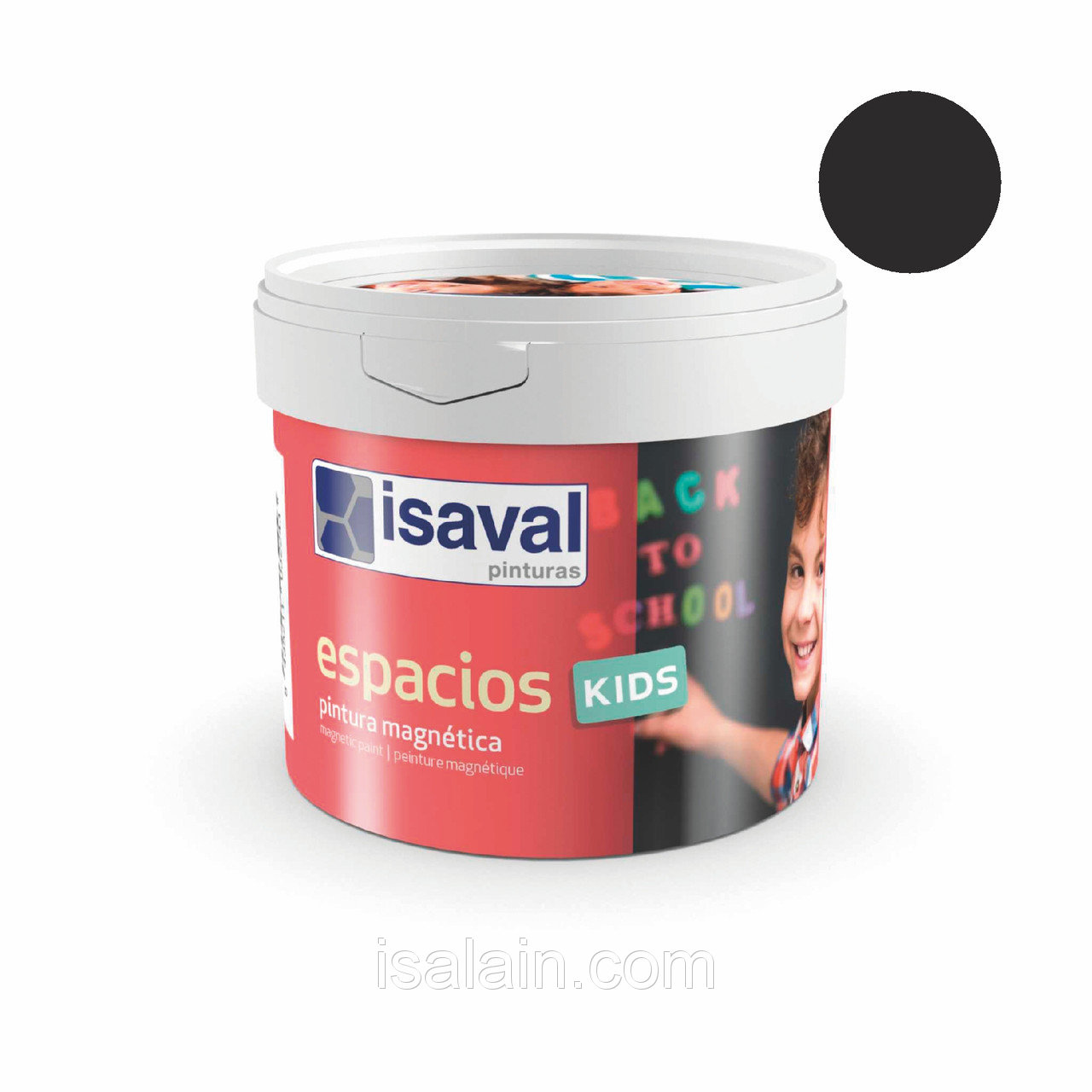 Магнітна фарба для дитячої кімнати - Espacios Kids 0,5л Isaval